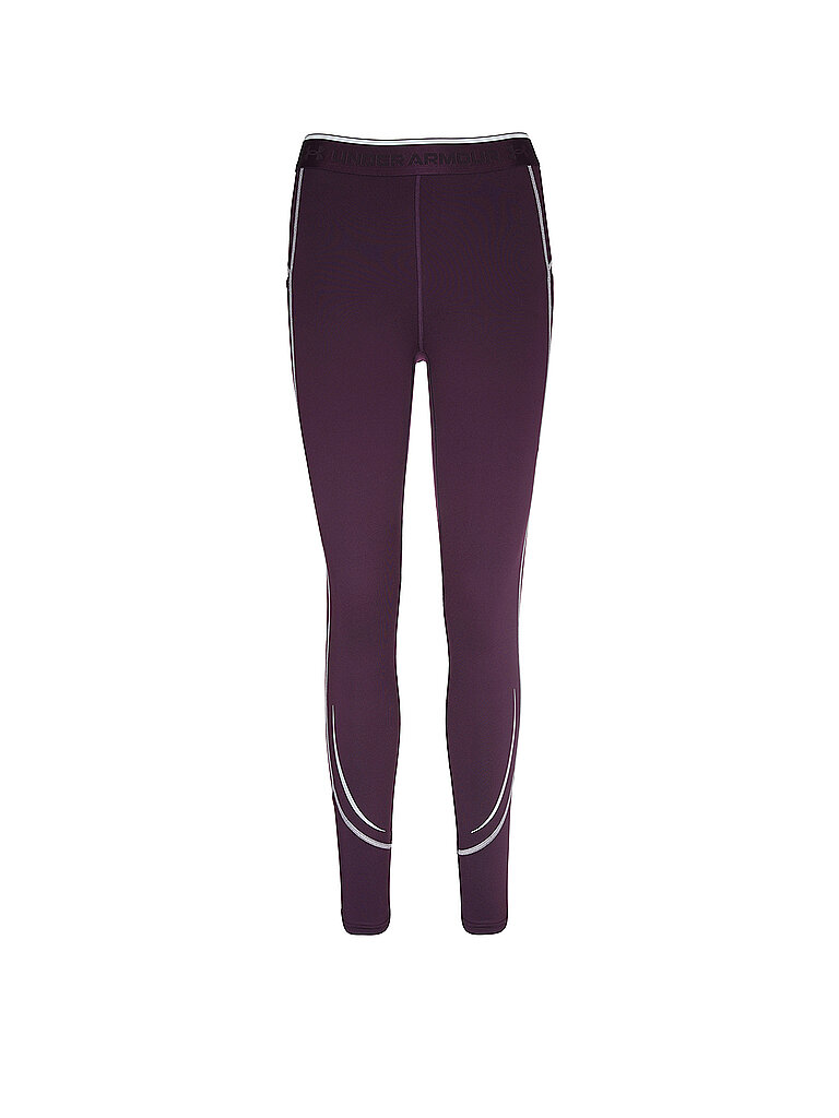UNDER ARMOUR Damen Fitnesstight UA ColdGear Elite lila | M